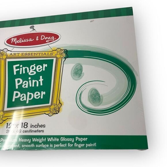 Melissa & Doug Finger Paint Paper Pad 12"x18" - Picture 3 of 4